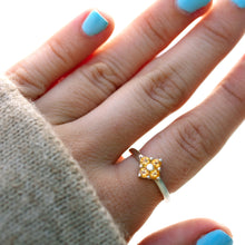 Load image into Gallery viewer, Lucky-Ring-orange-Manderin-Garnet