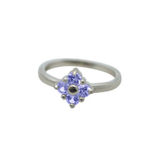 Load image into Gallery viewer, Lucky-Ring-tanzanite-white-gold
