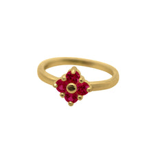 Load image into Gallery viewer, yellow-gold-ruby-lucky-ring