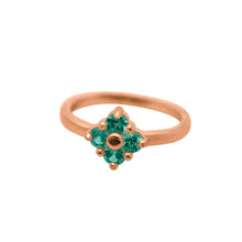 Load image into Gallery viewer, lucky-ring-alexandrite-natural-light-rose-gold