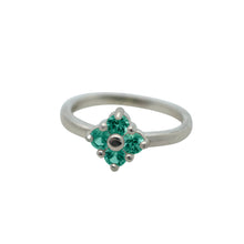 Load image into Gallery viewer, lucky-ring-alexandrite-natural-light-white-gold