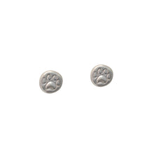 Load image into Gallery viewer, Paw-Earrings-Sterling-Silver