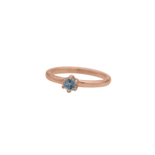 Load image into Gallery viewer, Gray-Spinel-Solitare-Birthstone-Stacking-Ring