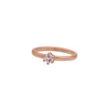 Load image into Gallery viewer, Stacking Morganite Ring