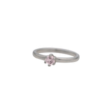 Load image into Gallery viewer, Stacking Morganite Ring