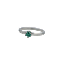 Load image into Gallery viewer, Alexandrite Round Faceted Stacking Ring