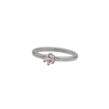 Load image into Gallery viewer, Stacking Morganite Ring
