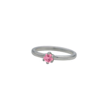 Load image into Gallery viewer, Stacking Pink Spinel Ring