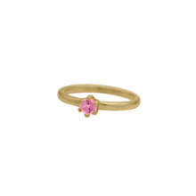 Load image into Gallery viewer, Stacking Pink Spinel Ring