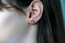 Load image into Gallery viewer, Mismatch Moon and Star Stud Earrings
