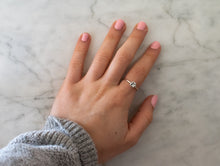 Load image into Gallery viewer, Starfish Circle Ring in Sterling Silver