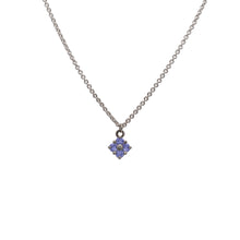Load image into Gallery viewer, iolite-Lucky-Clover-Choker