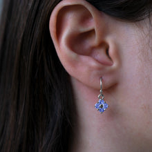 Load image into Gallery viewer, Lucky Dangle Earrings in Iolite