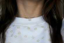 Load image into Gallery viewer, Lucky-Clover-Choker-moonstone