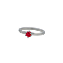 Load image into Gallery viewer, Birthstone-Solitare-Stacking-Ring