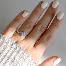 Load image into Gallery viewer, Iolite-Lucky-Ring-in-sterling-silver
