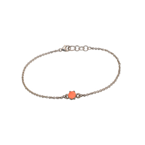 Carnelian-Round-Bracelet