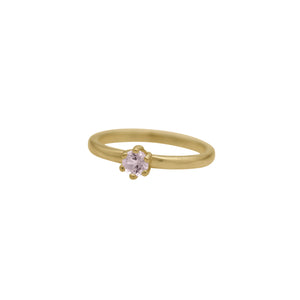 Stacking Morganite Ring