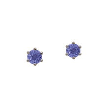 Load image into Gallery viewer, Iolite-Faceted-Studs
