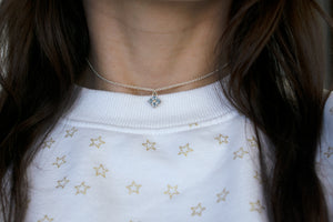 Lucky Choker in Gray Spinel
