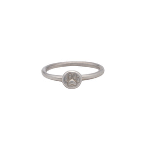 Paw Ring in Sterling Silver