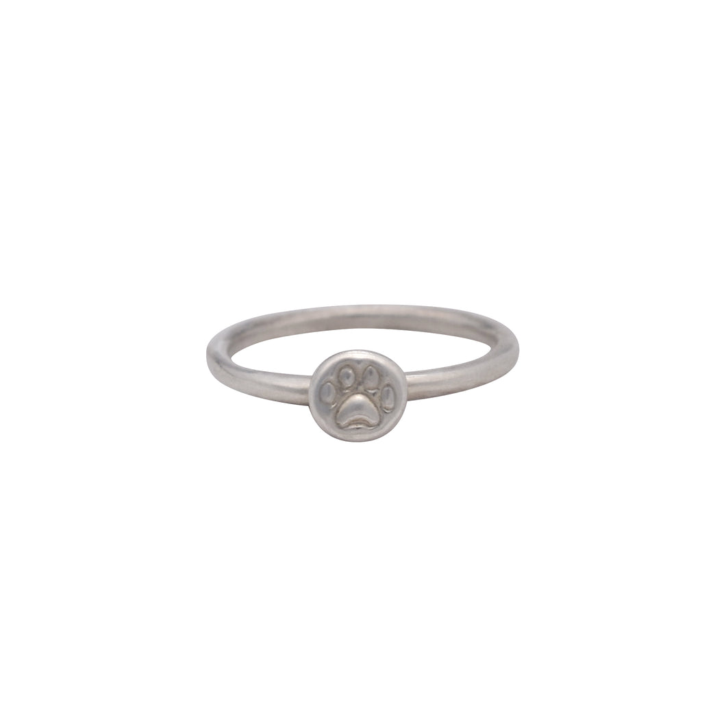 Paw Ring in Sterling Silver