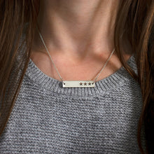 Load image into Gallery viewer, Starfish-Bar-Necklace
