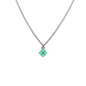 Lucky Choker in Chrysoprase